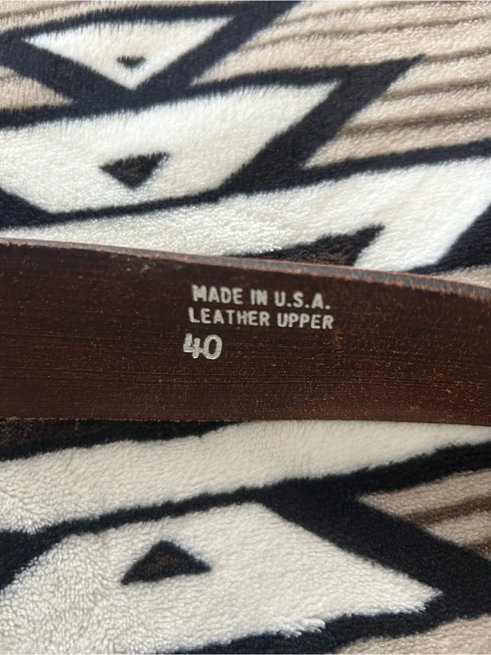 Western-Style Brown Leather Belt with Ornate Silver Buckle